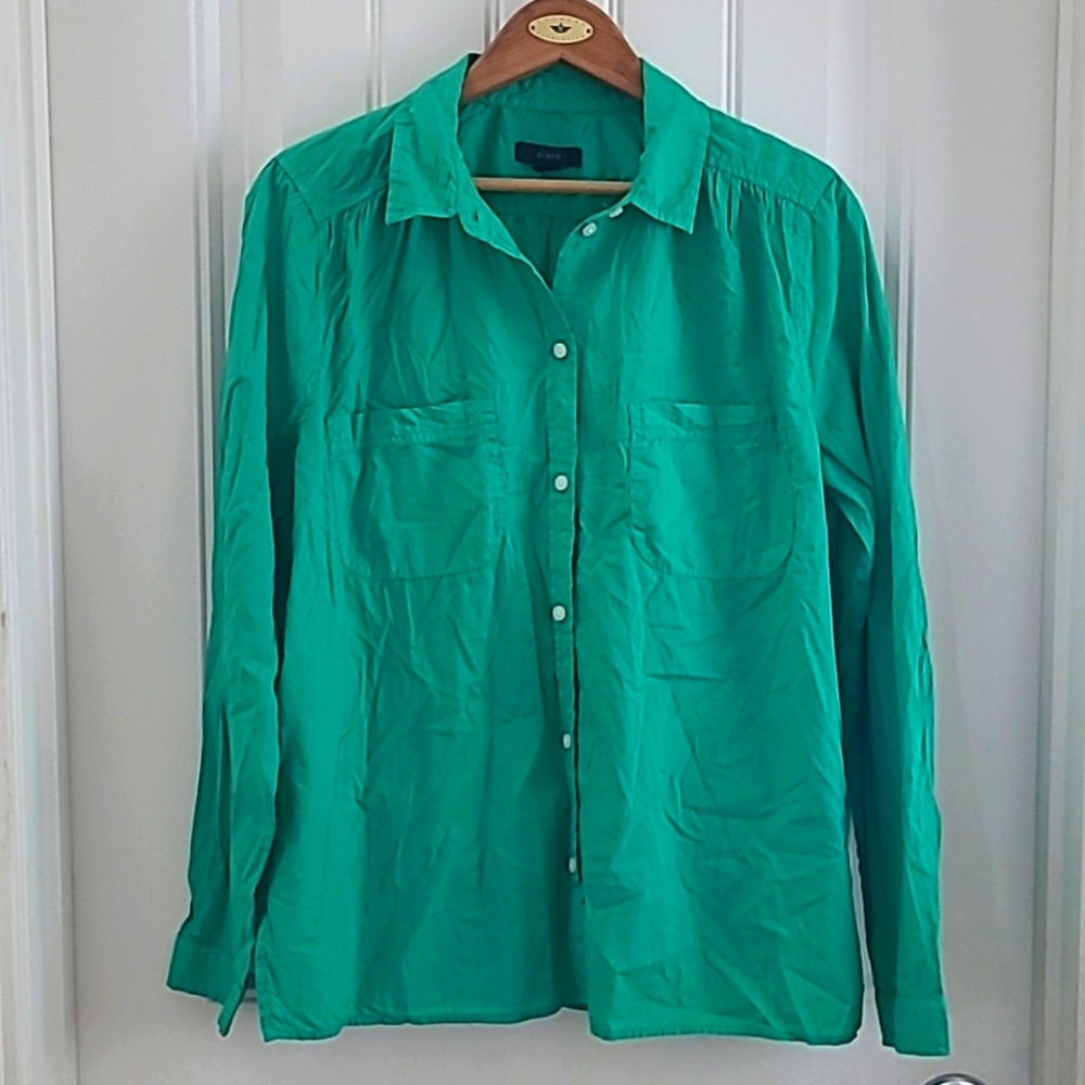 J.Crew Button Down Blouse - image 1